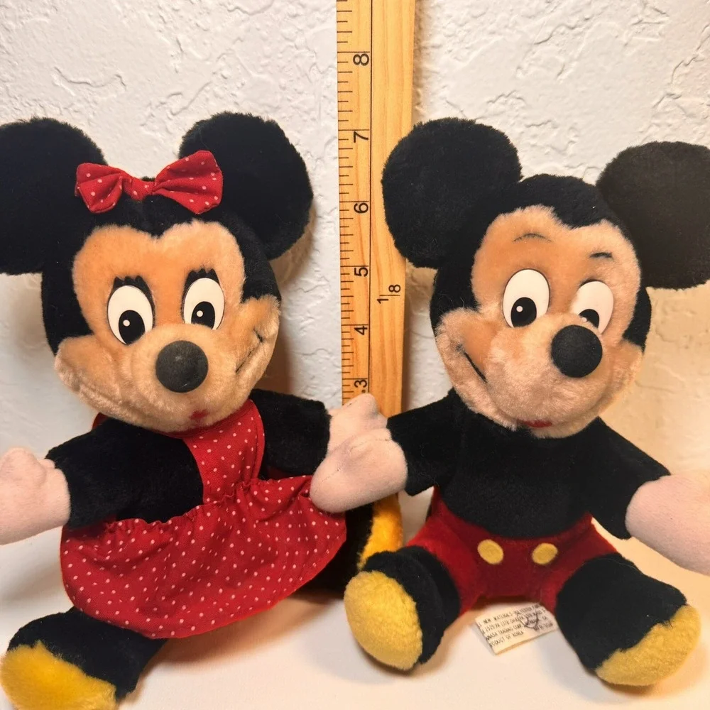 Disneyland Walt Disney World‎ Vintage Mickey and Minnie Mouse Plush Toys 7